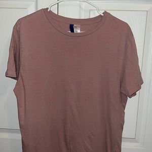 pink H&M (divided) tee